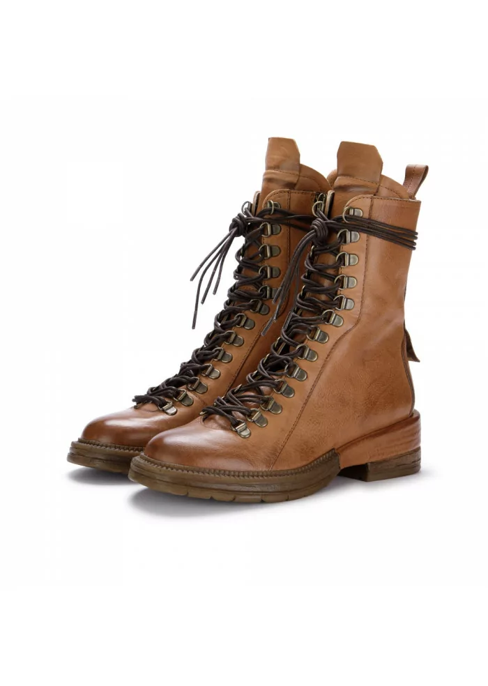 JUICE | STIVALETTO STRINGATO AFRICA MARRONE