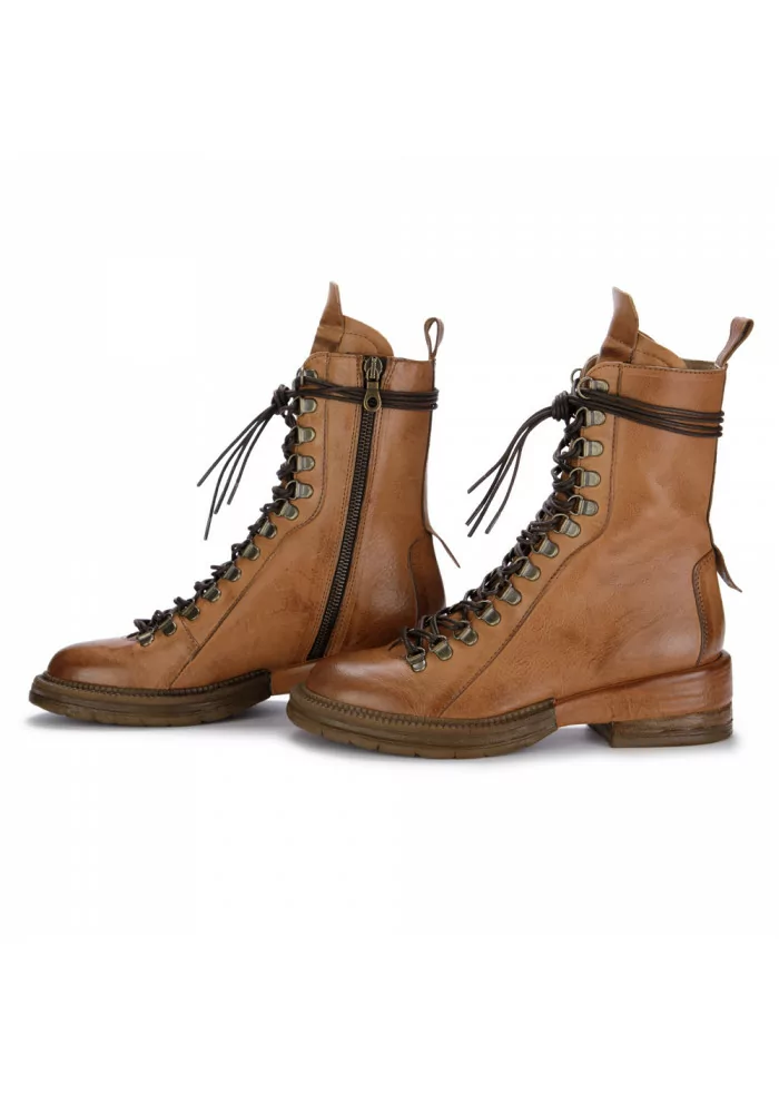 JUICE | STIVALETTO STRINGATO AFRICA MARRONE