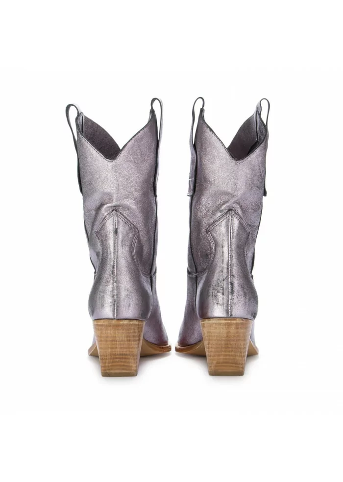 JUICE | STIVALI TEXANI BERG PERL PELLE LILLA