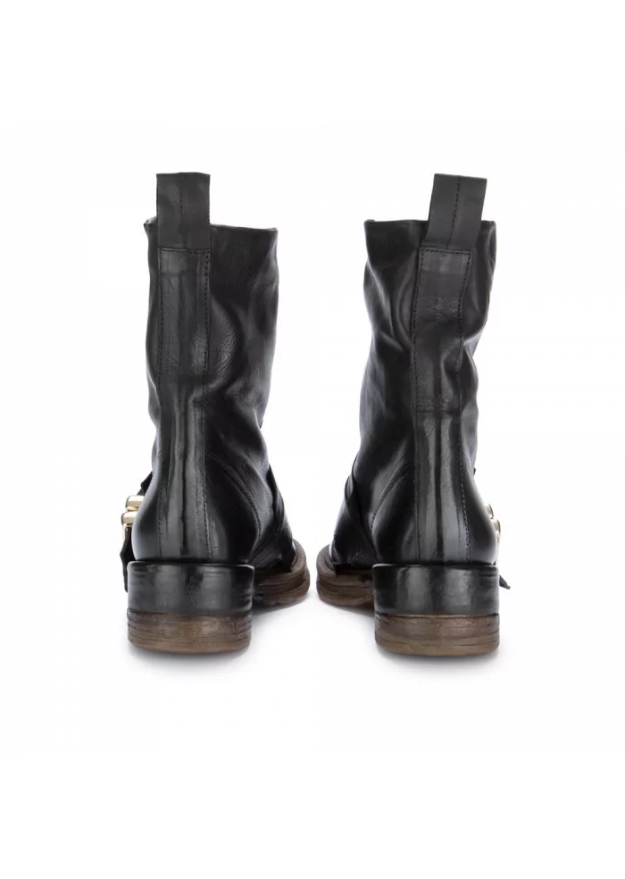 JUICE | STIVALI TRONCHETTO DONNA CON FIBBIA AFRICA NERO