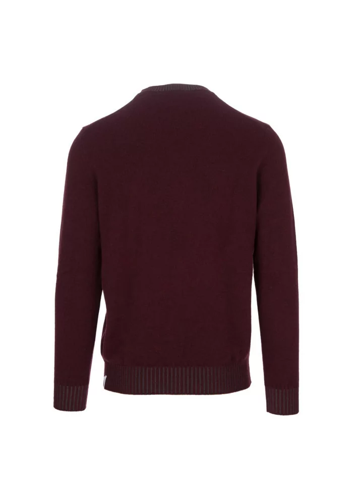 JURTA | MAGLIONE GOVA LANA MERINO BORDEAUX