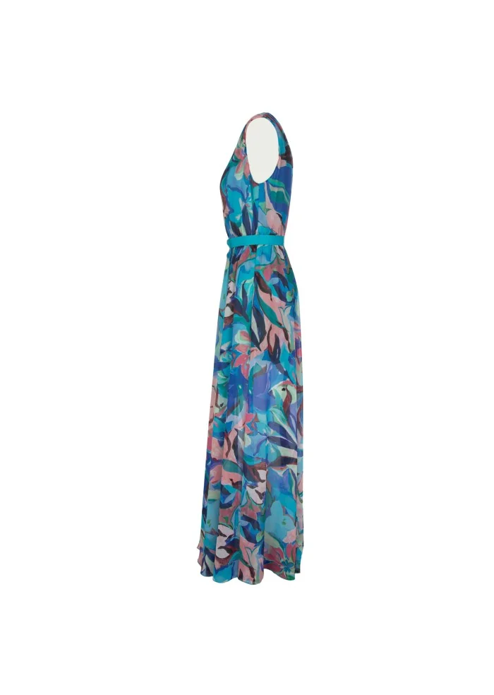 KARTIKA | ABITO LUNGO FLOREALE MULTICOLOR