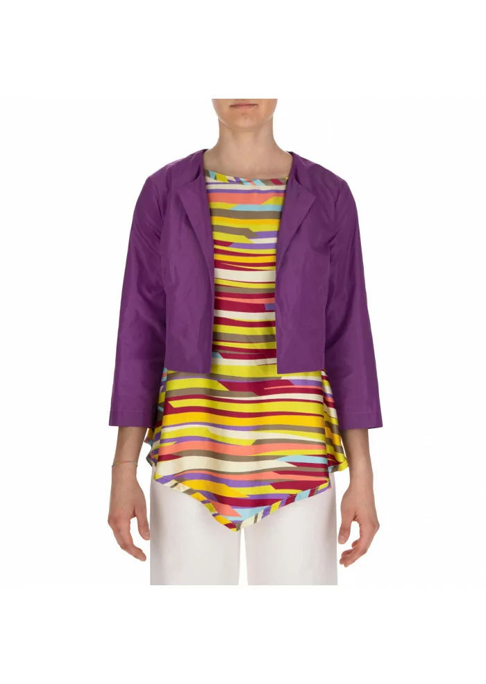 KARTIKA | BOLERO LUCIDO VIOLA