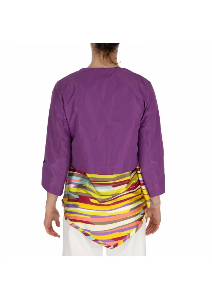 KARTIKA | BOLERO LUCIDO VIOLA