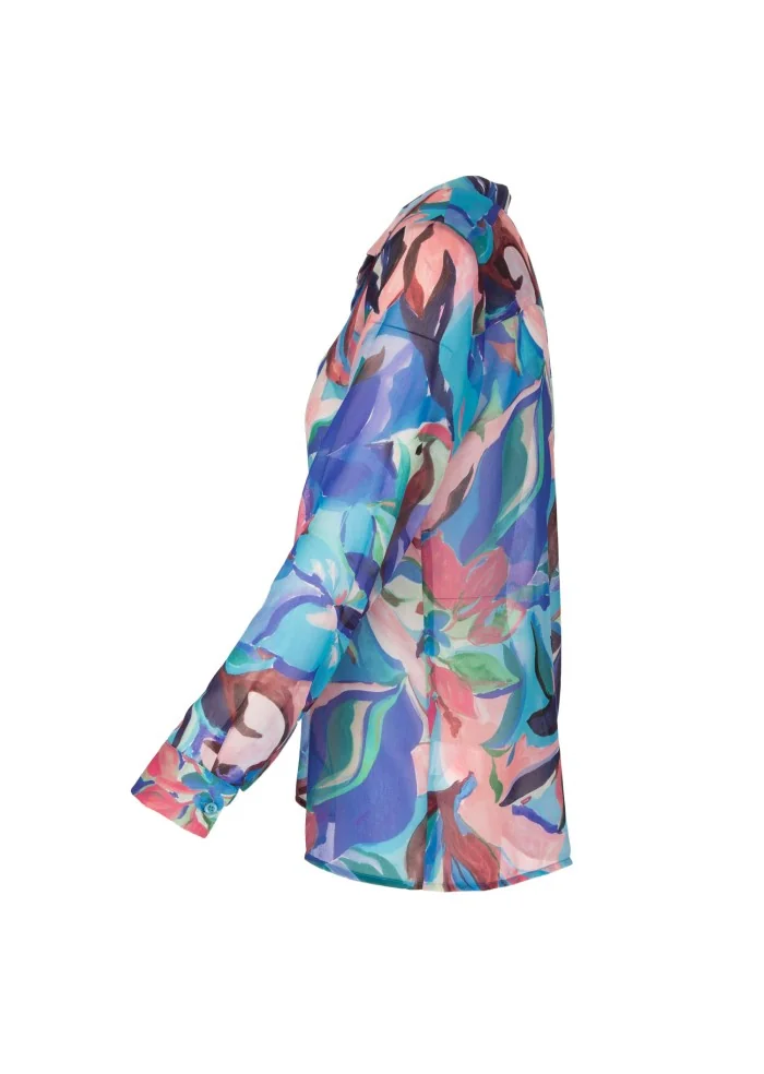 KARTIKA | CAMICIA FLOREALE MULTICOLOR
