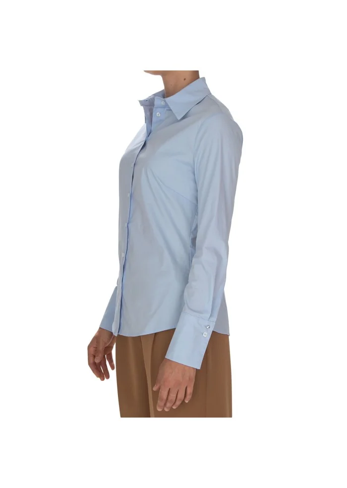KARTIKA | CAMICIA SFIANCATA AZZURRO