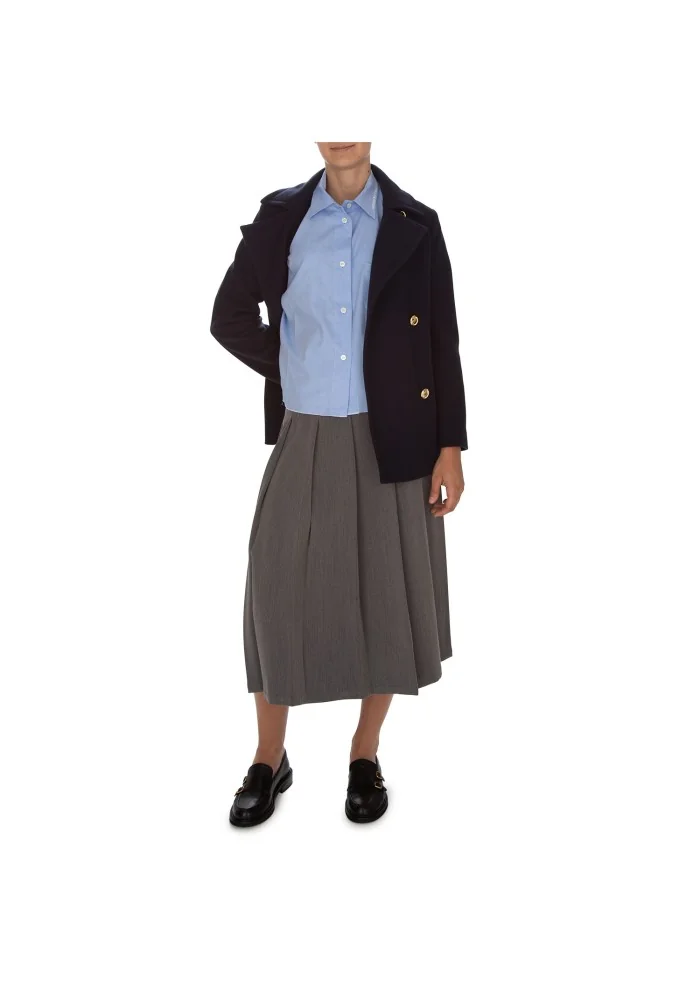 KARTIKA | CAPPOTTO DOPPIOPETTO BLU