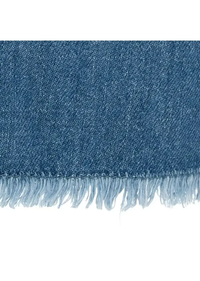 KARTIKA | GONNA MIDI DENIM BLU