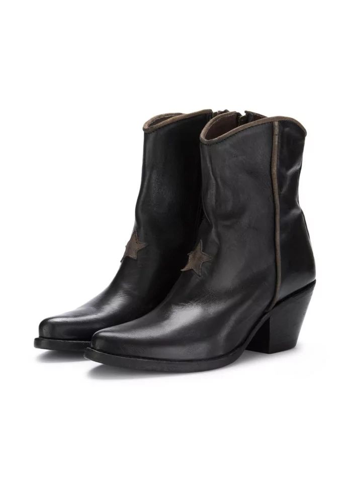 KEEP | STIVALETTI TEXANI CALIF PELLE NERO