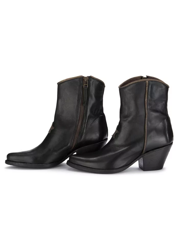 KEEP | STIVALETTI TEXANI CALIF PELLE NERO