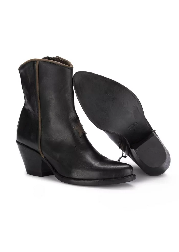 KEEP | STIVALETTI TEXANI CALIF PELLE NERO