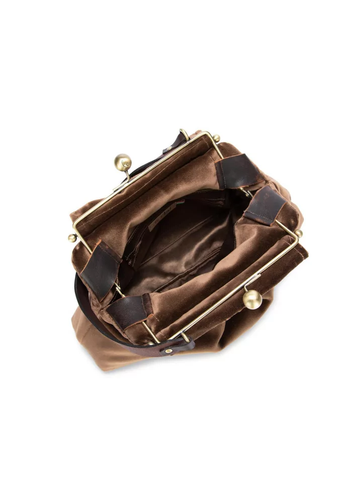 LE DAF | BORSA A MANO SCATTO INGHILTERRA MARRONE