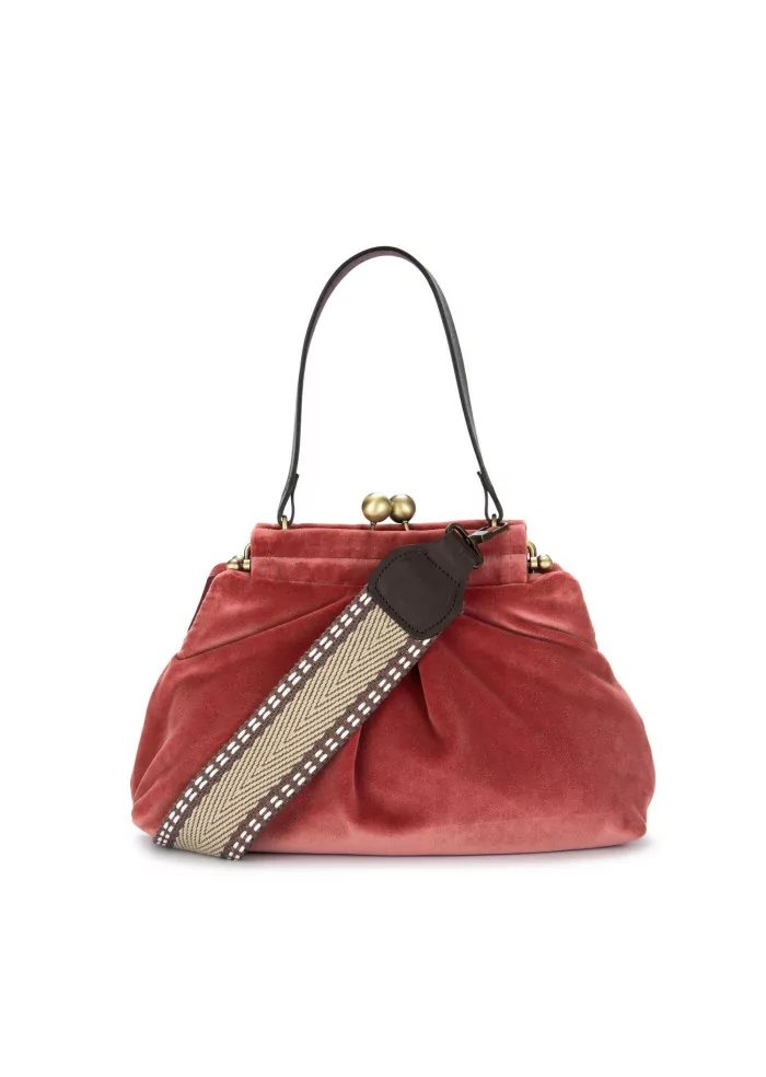 LE DAF | BORSA A MANO SCATTO INGHILTERRA ROSSO CHIARO