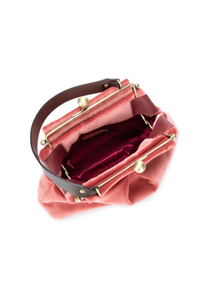 LE DAF | BORSA A MANO SCATTO INGHILTERRA ROSSO CHIARO