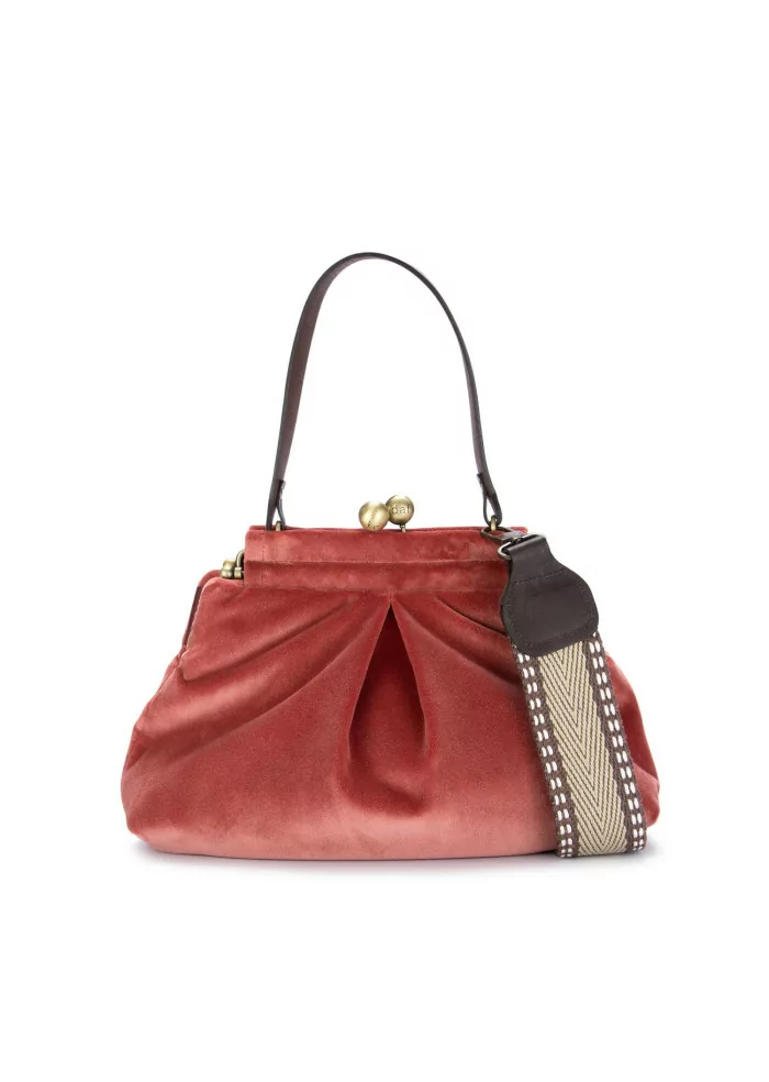 LE DAF | BORSA A MANO SCATTO INGHILTERRA ROSSO CHIARO