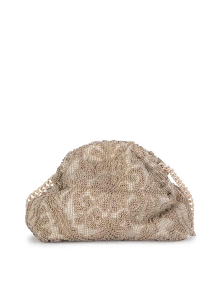 LE DAF | BORSA A TRACOLLA PICCOLA OLBIA BEIGE