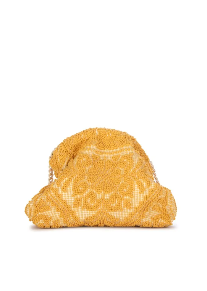 LE DAF | BORSA A TRACOLLA PICCOLA OLBIA GIALLO