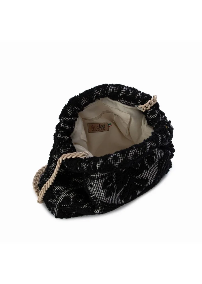 LE DAF | BORSA A TRACOLLA PICCOLA OLBIA NERO