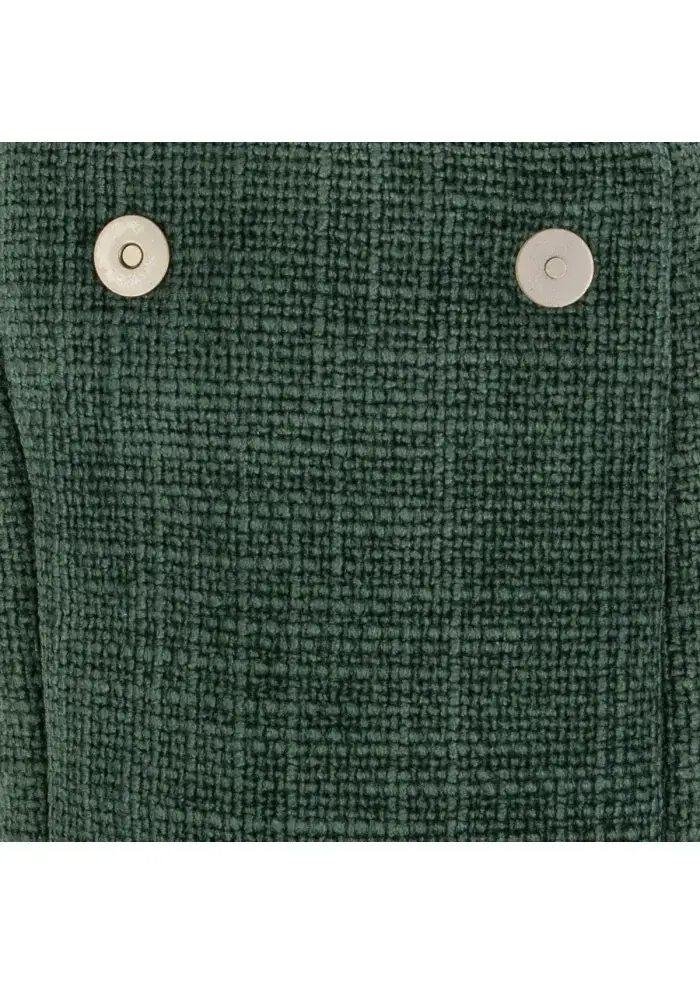 LE DAF | BORSA SHOPPER DANIMARCA VERDE SCURO