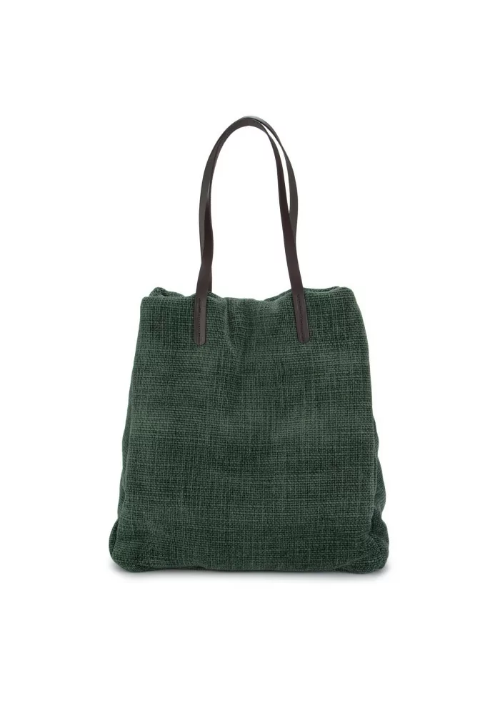 LE DAF | BORSA SHOPPER DANIMARCA VERDE SCURO