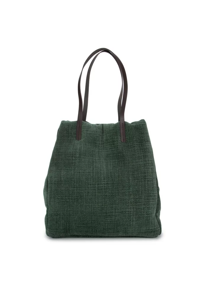 LE DAF | BORSA SHOPPER DANIMARCA VERDE SCURO
