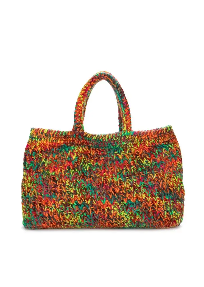 LE DAF | BORSA SHOPPER SVEZIA MULTICOLOR FLUO