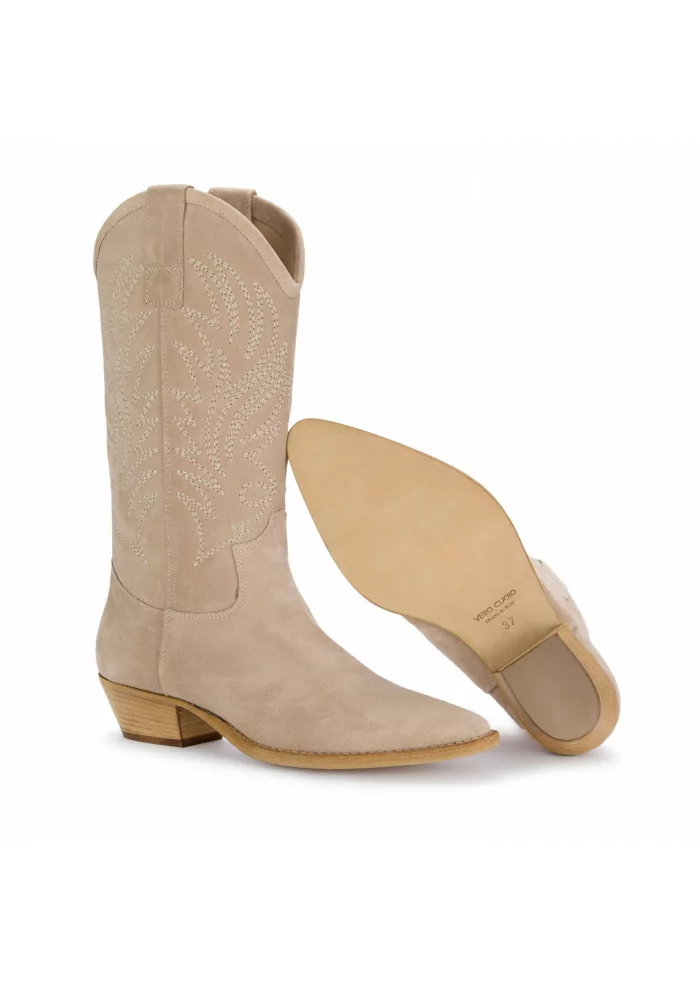 LEMARE' | STIVALI TEXANI LONDON ECRU'