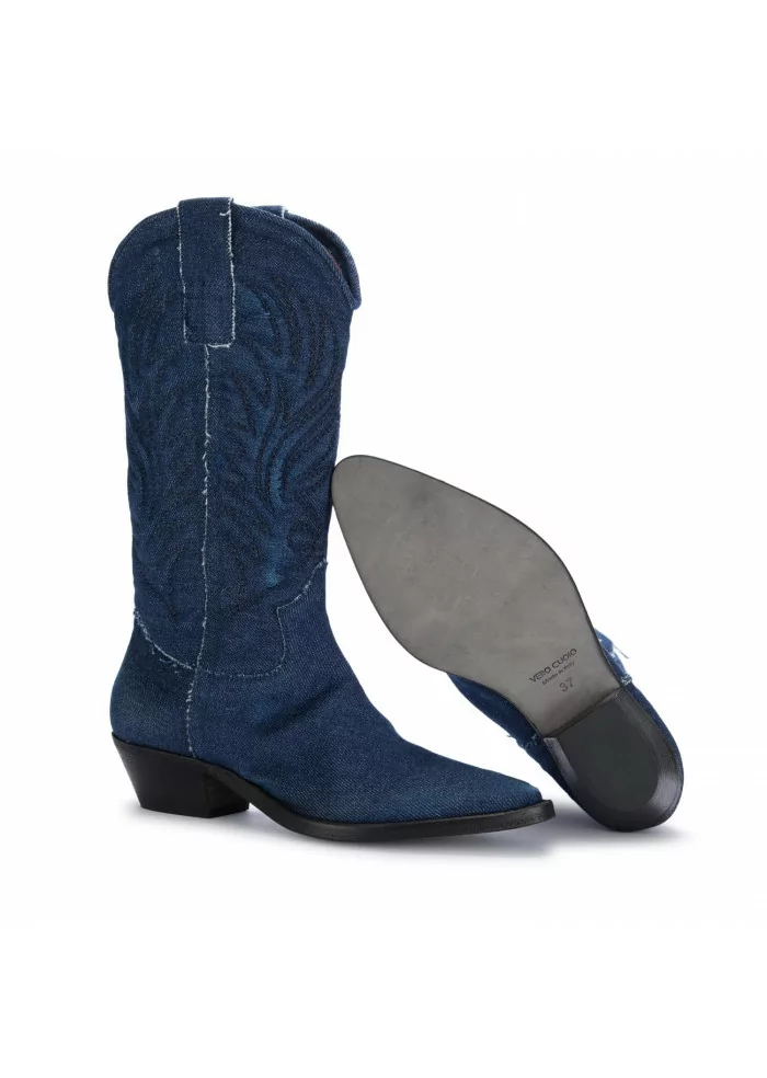 LEMARE' | STIVALI TEXANI ROY BLU JEANS