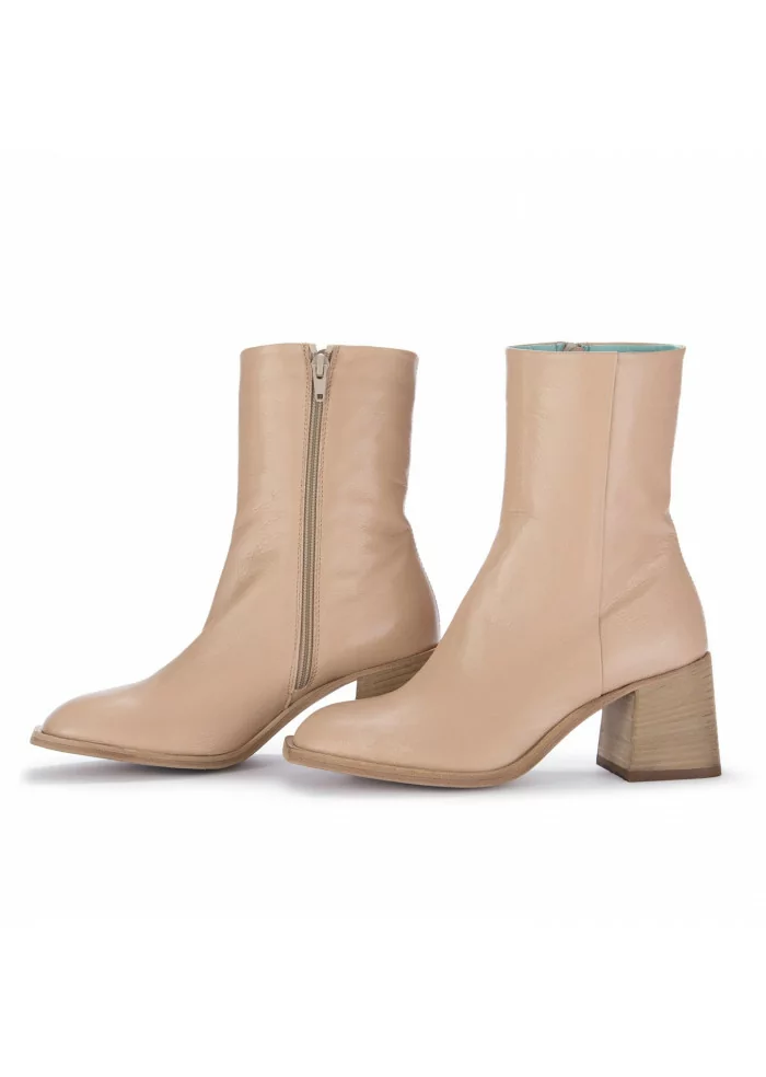 LEMARÉ | STIVALI TRONCHETTO MAYA BEIGE NUDE