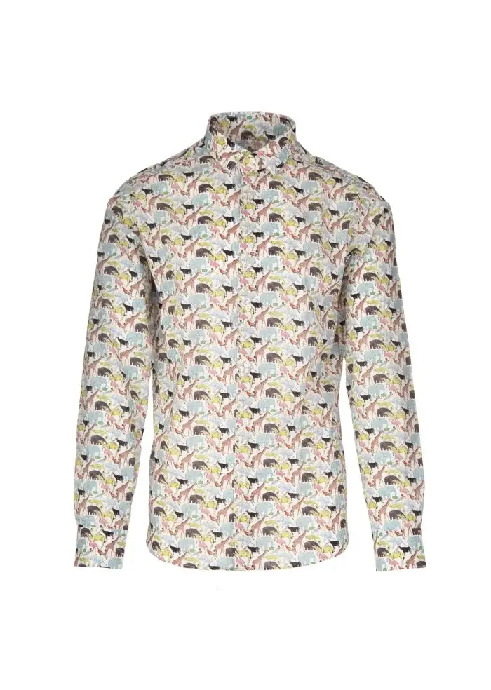 LIBERTY ROSE | CAMICIA BLAKE ANIMALI MULTICOLOR