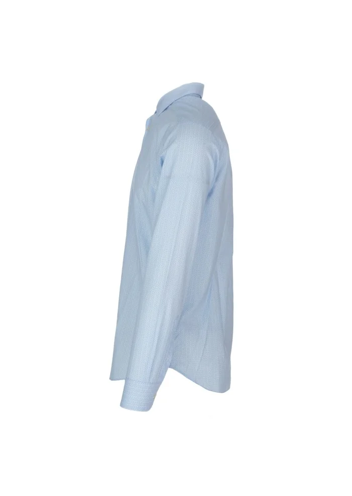 LIBERTY ROSE | CAMICIA MICROSTAMPA AZZURRO