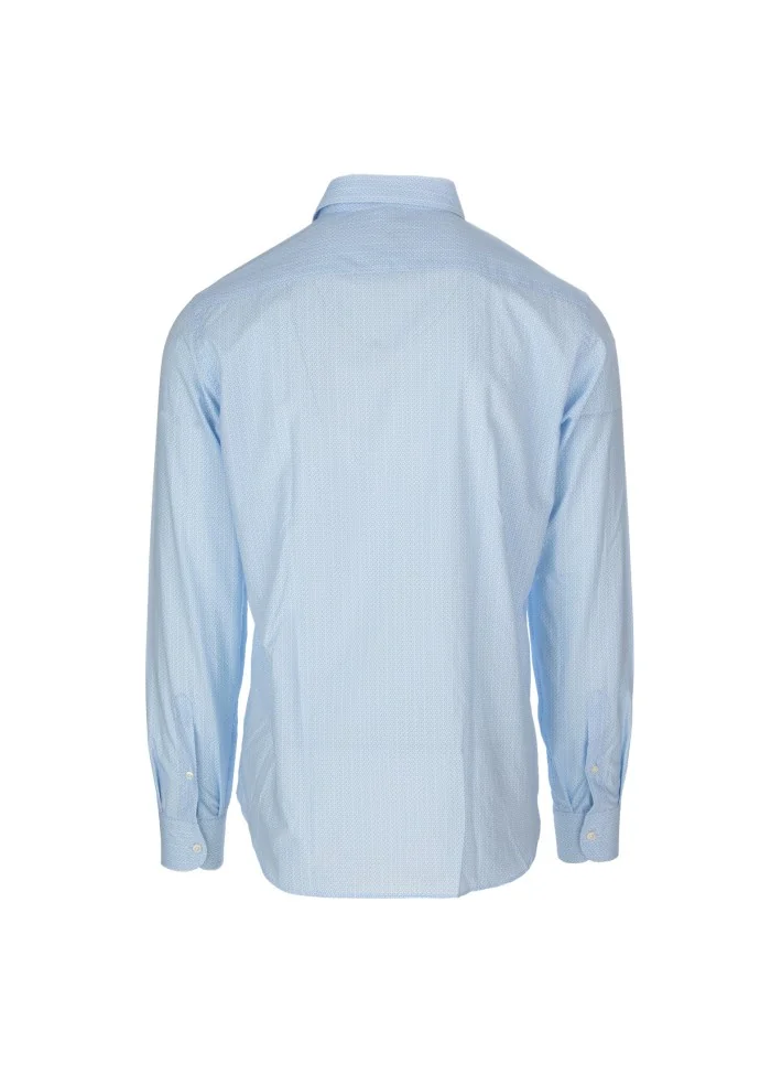 LIBERTY ROSE | CAMICIA MICROSTAMPA AZZURRO