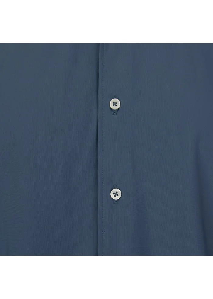LIBERTY ROSE | CAMICIA SILVER TEC BLU SCURO