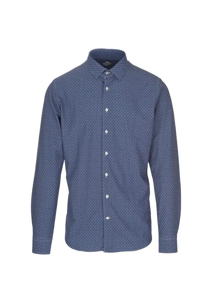 LIBERTY ROSE | CAMICIA SILVER TEC BLU