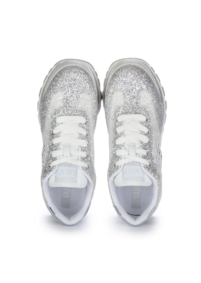 LIU JO | SNEAKERS AMAZING GLITTER ARGENTO