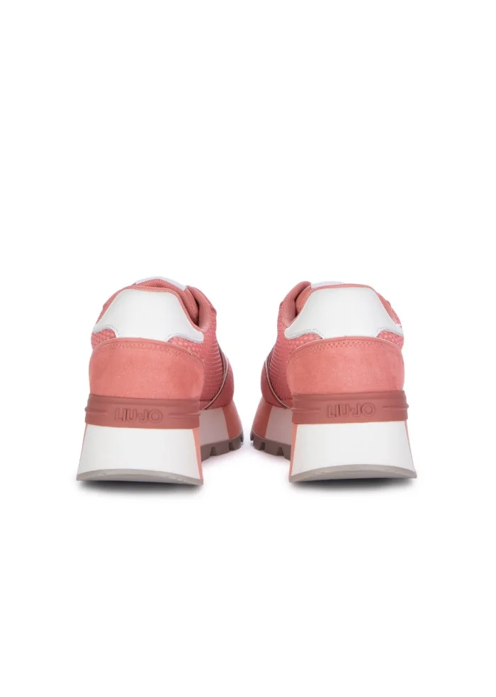 LIU JO | SNEAKERS AMAZING SUEDE ROSA