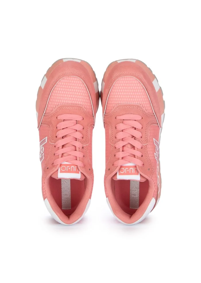 LIU JO | SNEAKERS AMAZING SUEDE ROSA