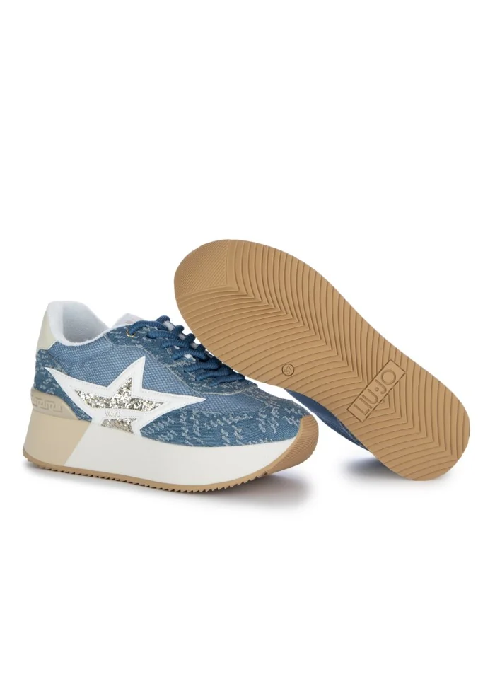 LIU JO | SNEAKERS DREAMY DEMIN BLU