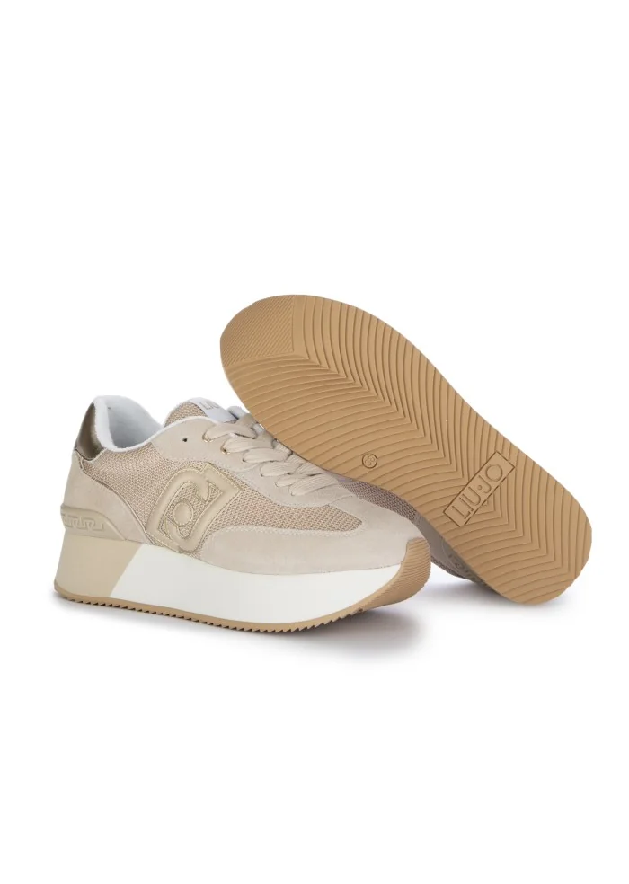 LIU JO | SNEAKERS DREAMY PLATFORM BEIGE