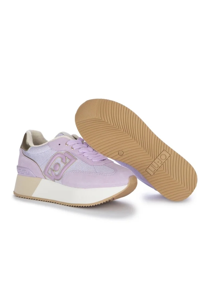 LIU JO | SNEAKERS DREAMY PLATFORM LILLA