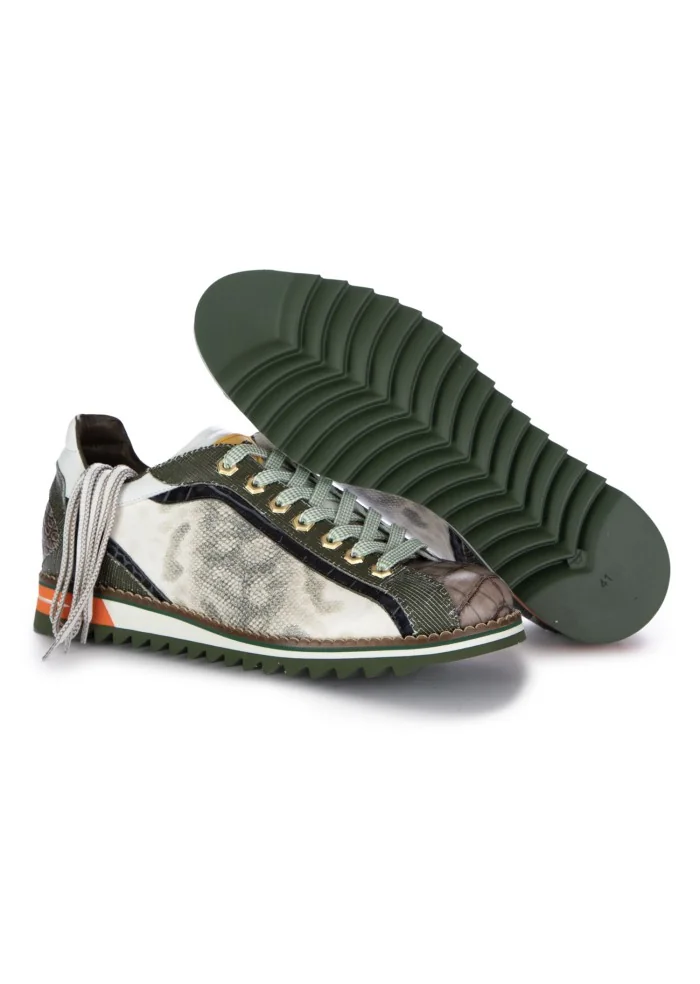 LORENZI | SCARPE ALLACCIATE MESSICO MULTICOLOR
