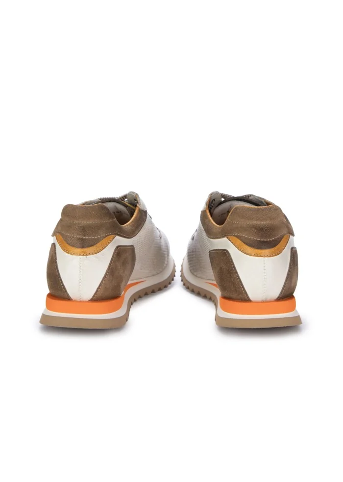 LORENZI | SCARPE ALLACCIATE SAFARI BIANCO MARRONE