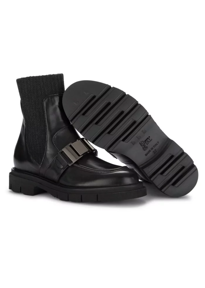 LUCA GROSSI | STIVALETTI CHELSEA PELLE NERO