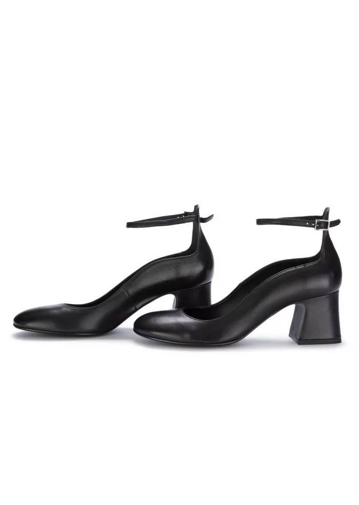 MA+DE 94 | SCARPE TACCO NAPPA NERO