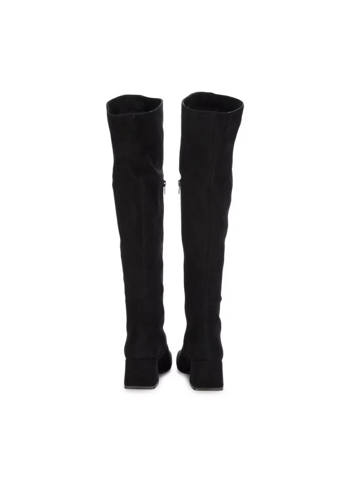 MA+DE 94 | STIVALI ALTI CAMOSCIO NERO