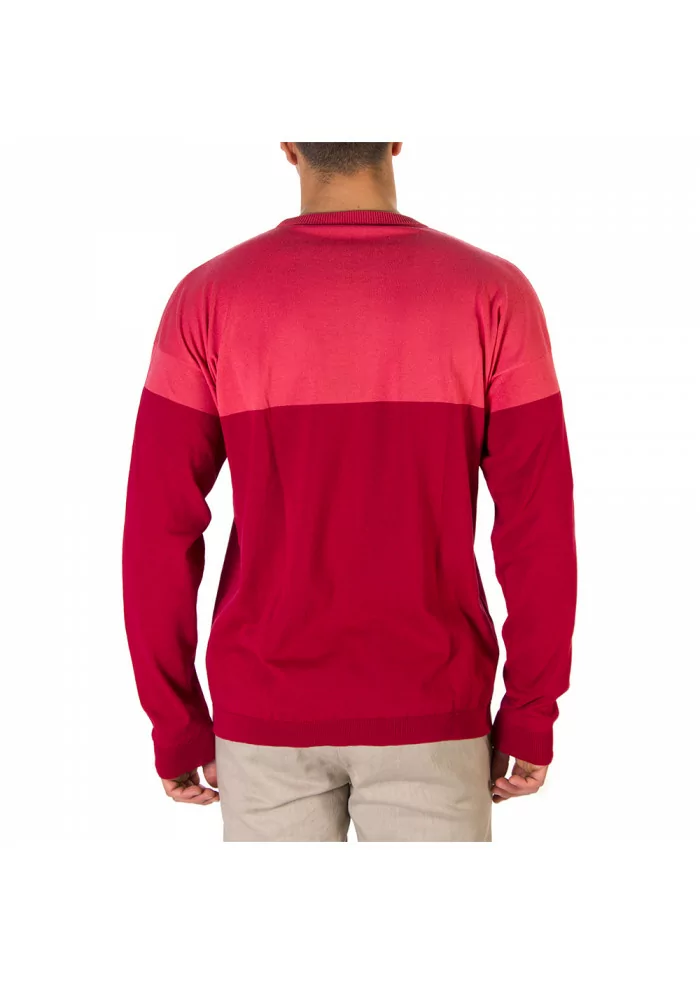 MAGLIONE UOMO ROBERTO COLLINA | RA12001 ROSSO ROSA