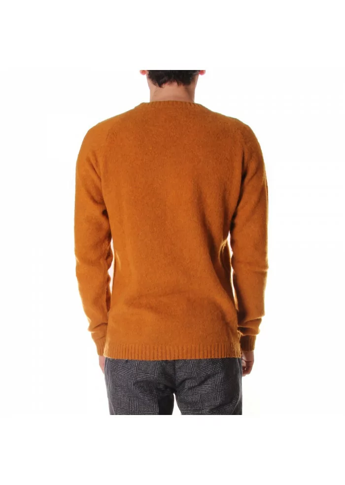 MAGLIONE UOMO ROBERTO COLLINA | RY29201 GIALLO OCRA