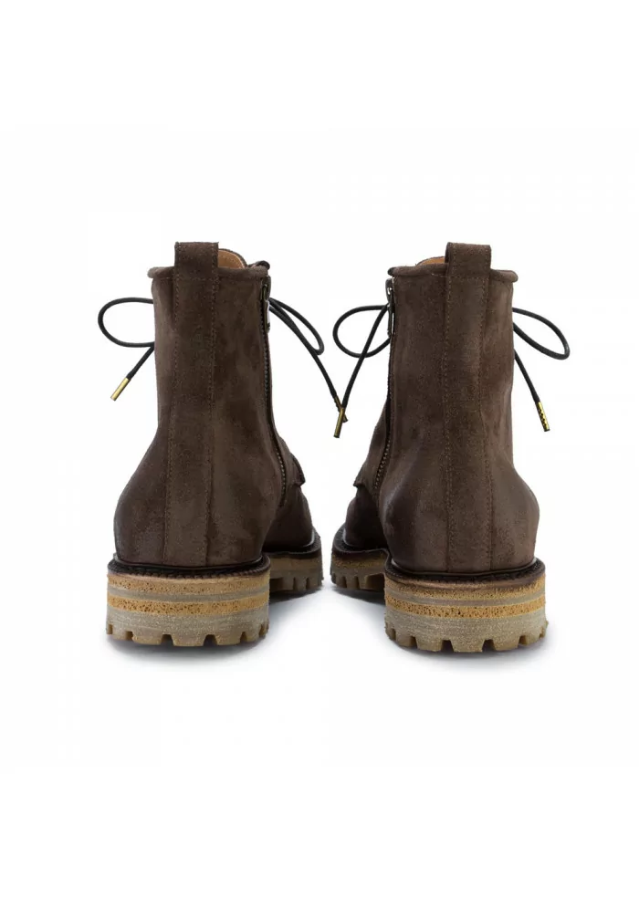 MAN.TO | STIVALETTI ALLACCIATI VAIL CROSTA MARRONE