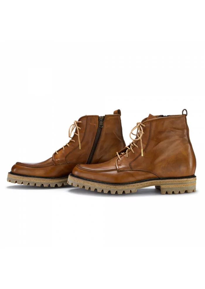 MAN.TO | STIVALETTI ALLACCIATI VAIL MARRONE MIELE