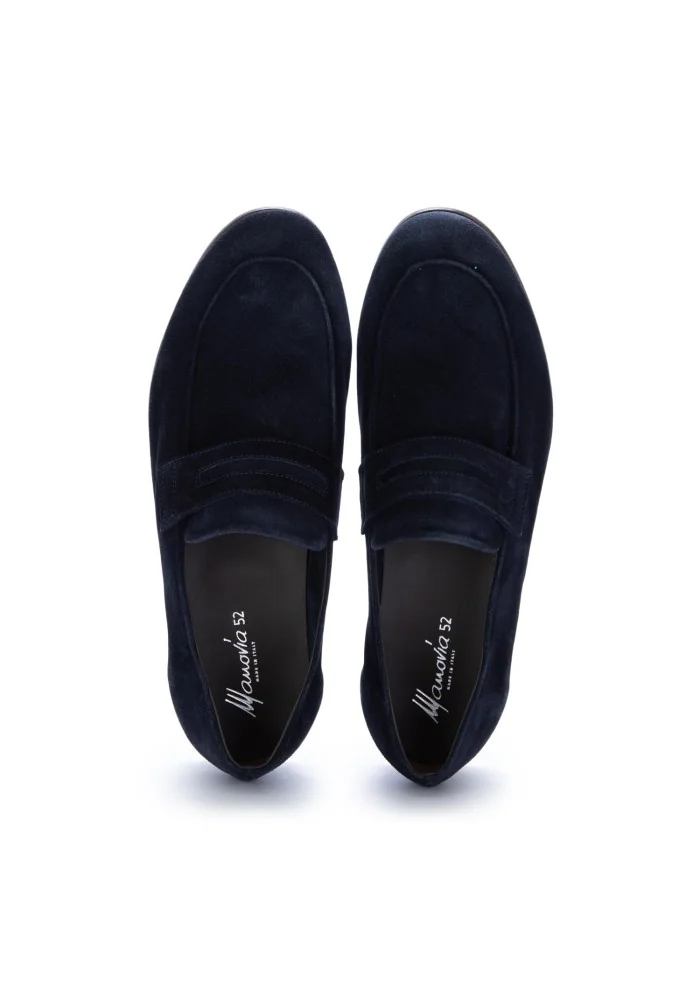 MANOVIA 52 | MOCASSINI HASH BLU NOTTE